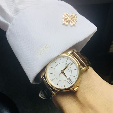 patek philippe rose gold cufflinks|Patek Philippe gold cufflinks.